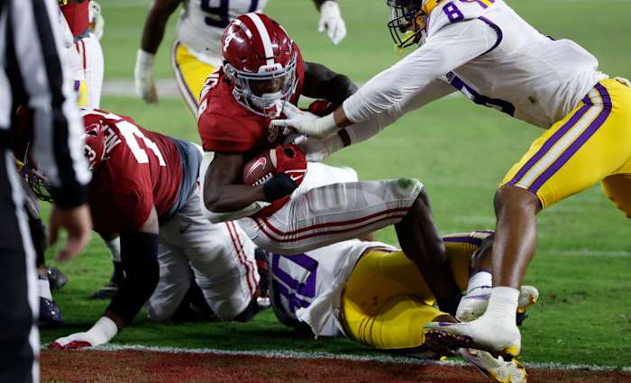 Brian Robinson Jr. vs. LSU